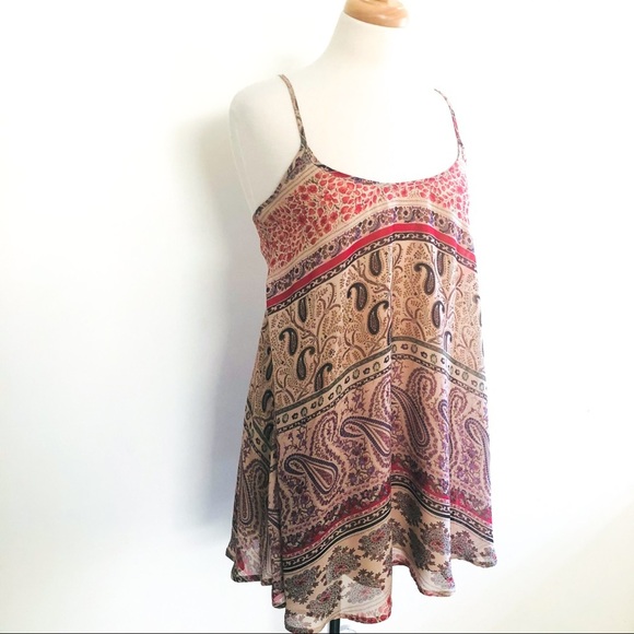 Show Me Your Mumu Bella Dress Paisley Day Size Small - Picture 2 of 13